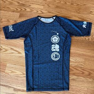 CTRL Industries "Yamato Damashii" Samurai Rashguard - Blue - Small